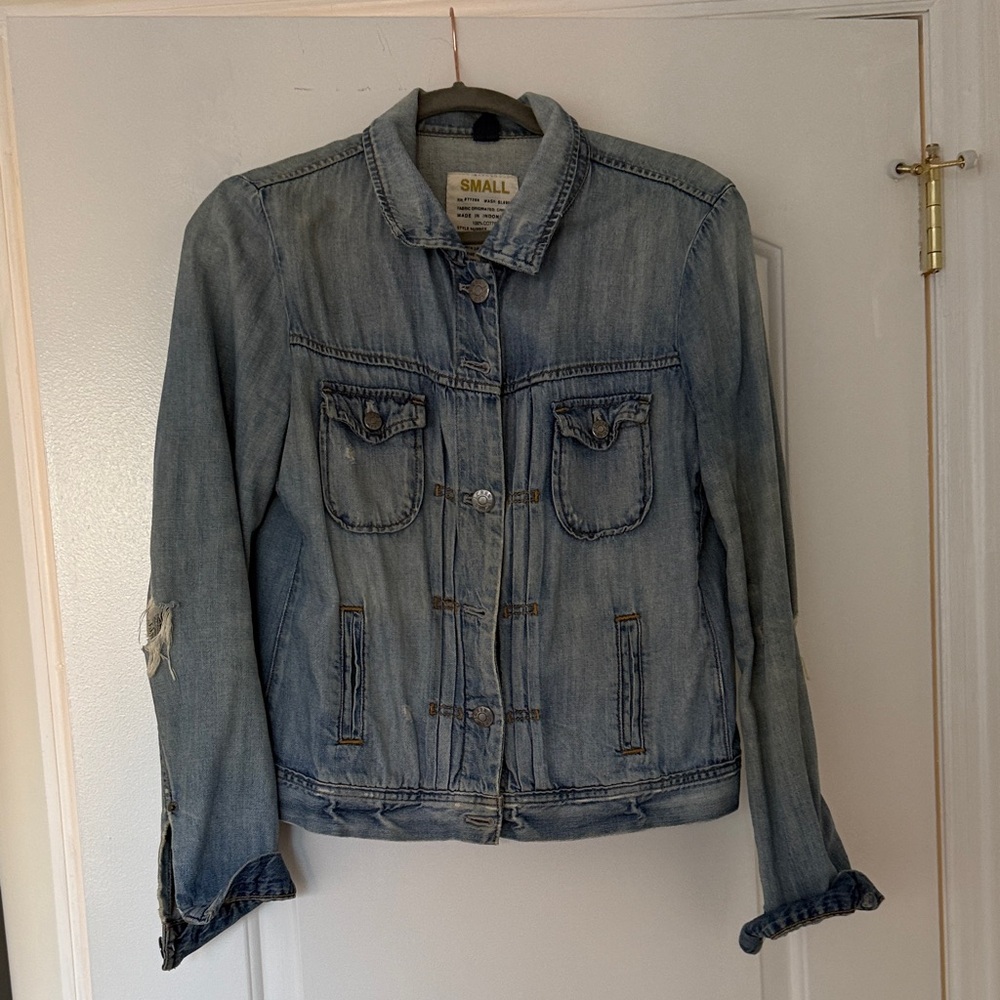 Soft and Worn Jcrew Denim Jacket